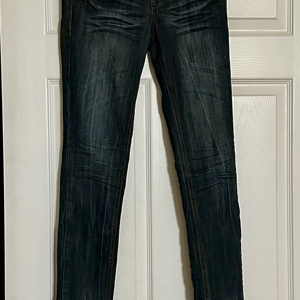 579 Women's Deep Indigo Skinny Jeans